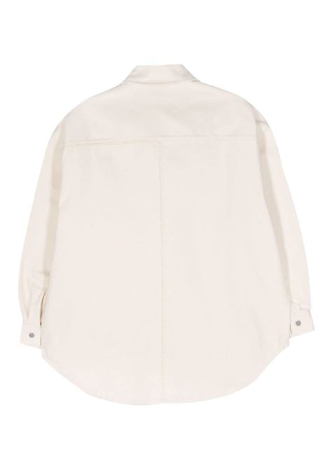 White Glaze Oversized shirt jacket - women AXEL ARIGATO | A2161001OFFWHT