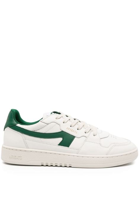 White and green dice-a sneakers - men