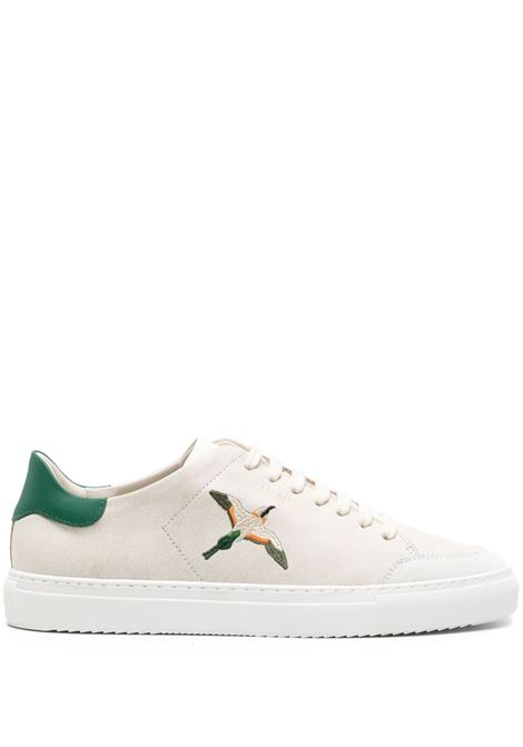 Cream and green Clean 90 Triple B Bird sneakers - men