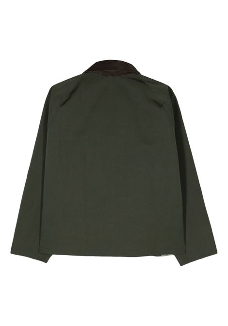 Olive green transporter reversible shirt jacket - men BARBOUR | MCA0963SG51