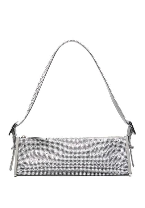Silver joy crystal-embellished bag - women BENEDETTA BRUZZICHES | SS24081028