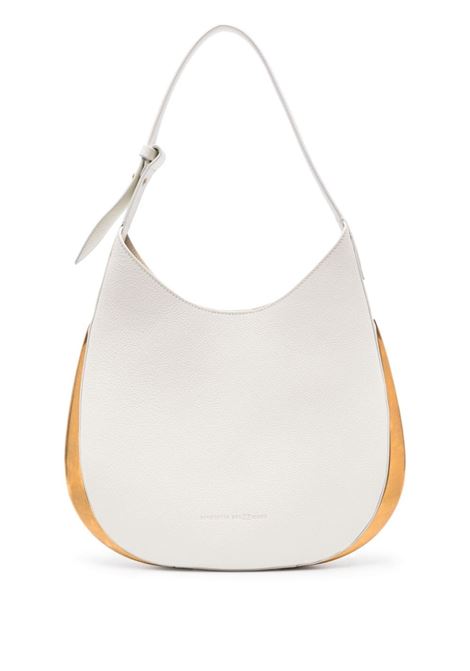 White Amalia leather shoulder bag Benedetta Bruzziches - women BENEDETTA BRUZZICHES | Shoulder bags | SS24084053