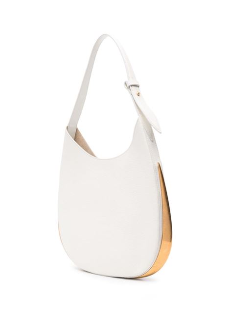White Amalia leather shoulder bag Benedetta Bruzziches - women BENEDETTA BRUZZICHES | SS24084053