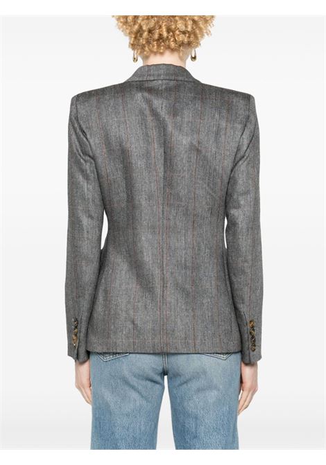 Grey double-breasted pattern blazer - woman BLAZÉ MILANO | CHD03SHO0001