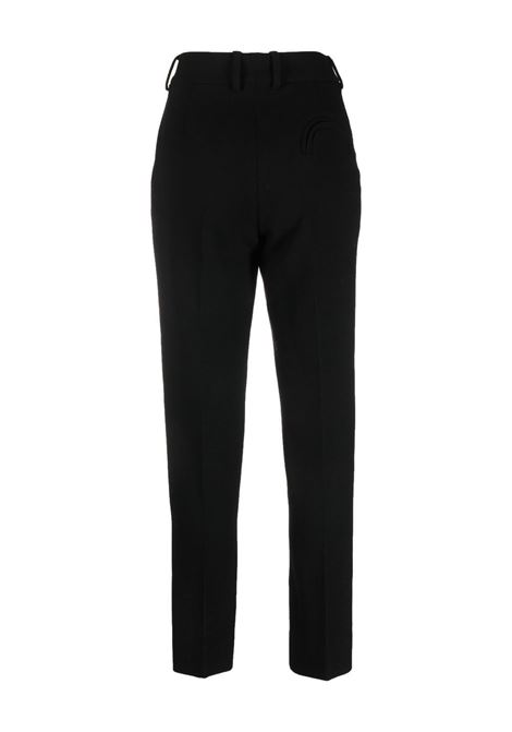 Black high-waisted tapered trousers ? women  BLAZÉ MILANO | KPA01ESSE0440001
