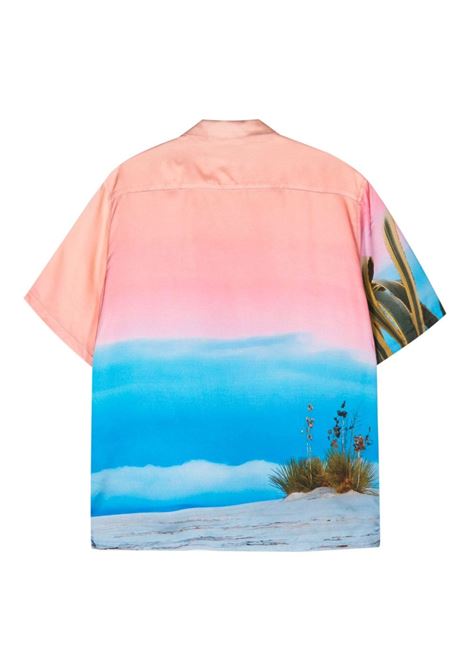 Multicolour Desert Sunrise graphic-print shirt - men BLUE SKY INN | BS2304SH075DST