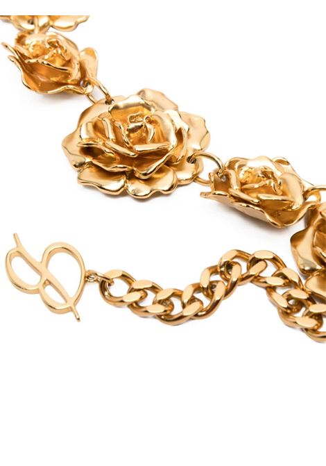 Cintura a fiori in oro - donna BLUMARINE | 2W227AN0836