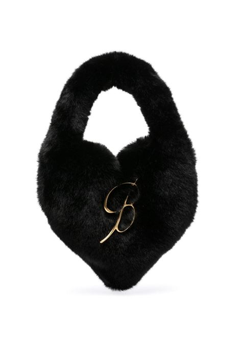 Black cutie heart-shaped bag Blumarine - women BLUMARINE | Hand bags | HW013AN0990