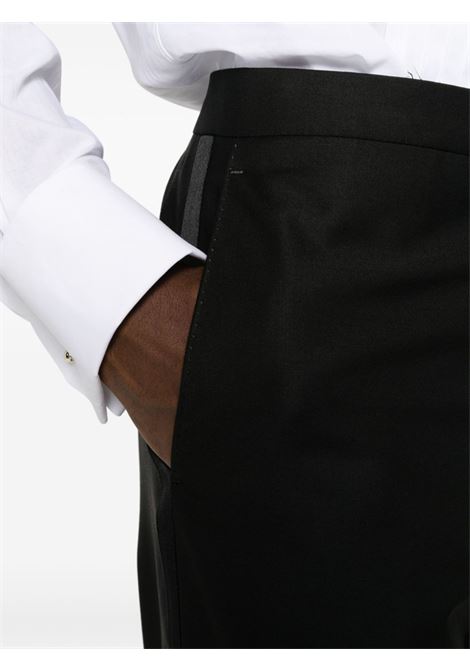 Black satin-trim tuxedo suit - men  BOGLIOLI | Y74T2ASA00010990