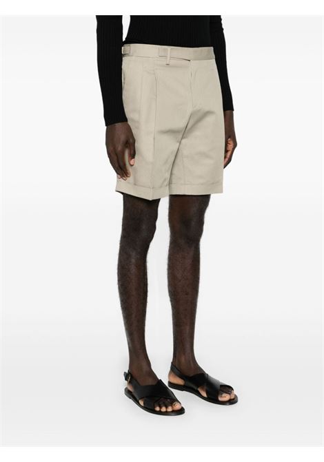 Beige Amalfis pleat-detail bermuda shorts Briglia 1949 - men BRIGLIA 1949 | AMALFIS32405000053