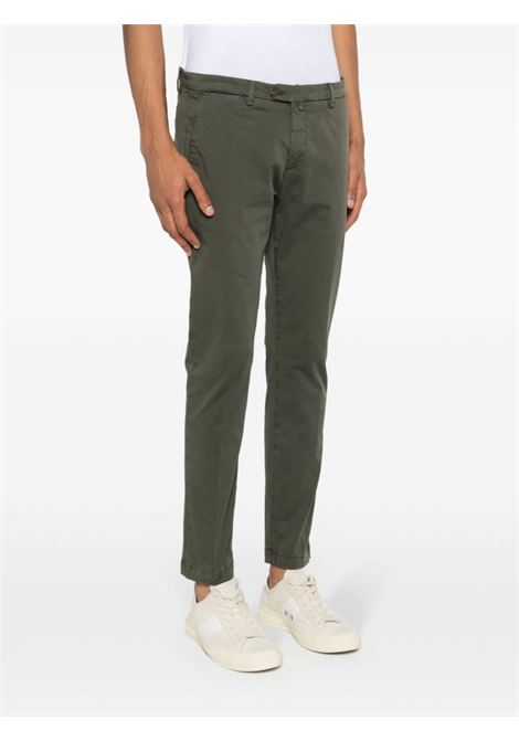 Green tapered-leg trousers - men BRIGLIA 1949 | BG0432400900072