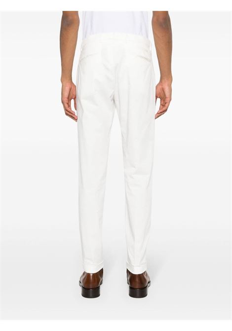White pleated tapered-leg trousers - men BRIGLIA 1949 | BG0732400900120