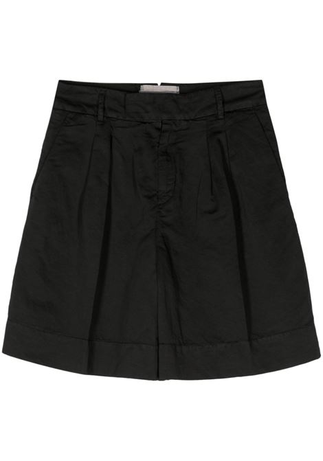 Black Isabelle tailored shorts - women