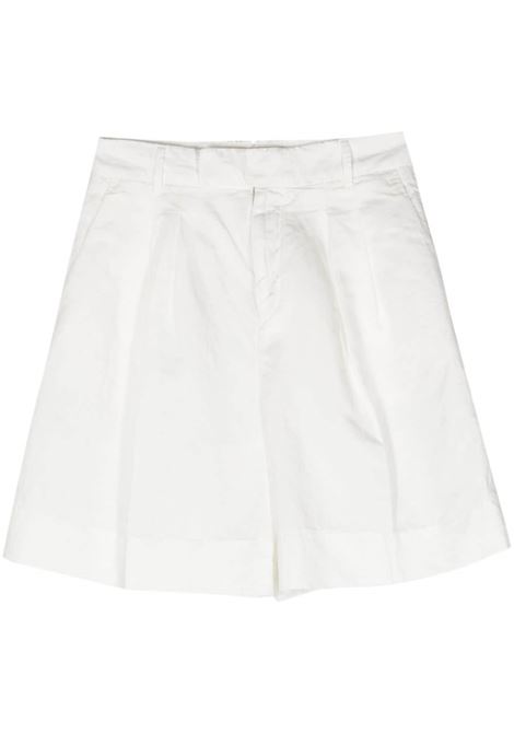 White Isabelle tailored shorts - women