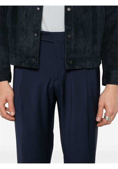 Blue Quartieris tapered-leg trousers - men BRIGLIA 1949 | QUARTIERIS32410800091