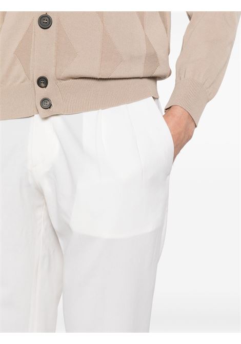 Ivory Quartieris tapered-leg trousers - men BRIGLIA 1949 | QUARTIERIS32410800120
