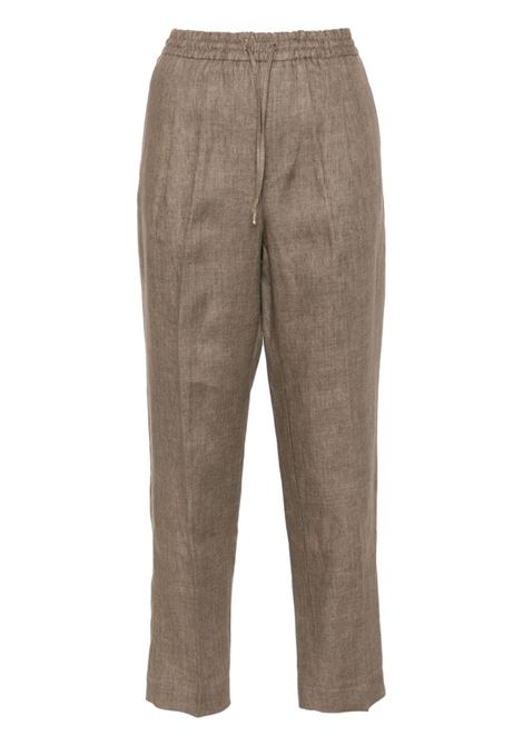 Brown straight-leg trousers BRIGLIA 1949 - men