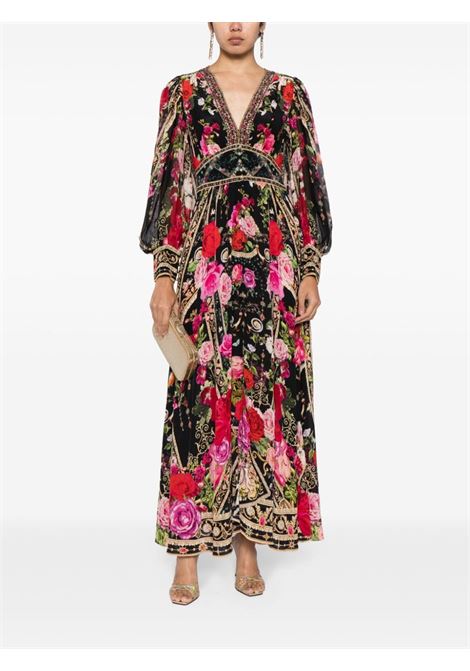 Black floral-print maxi dress - women CAMILLA | 28017RESELOVE