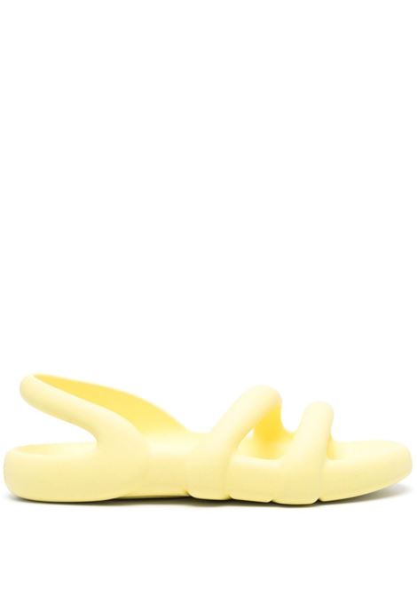 Yellow Kobarah flat sandals - women