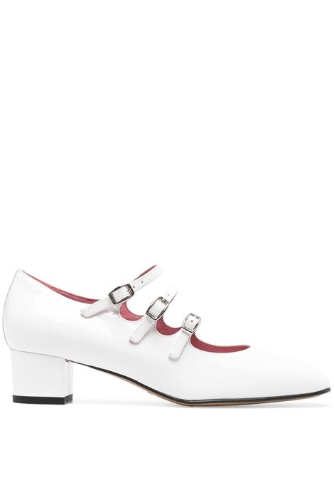 White kina ballerina shoes - women