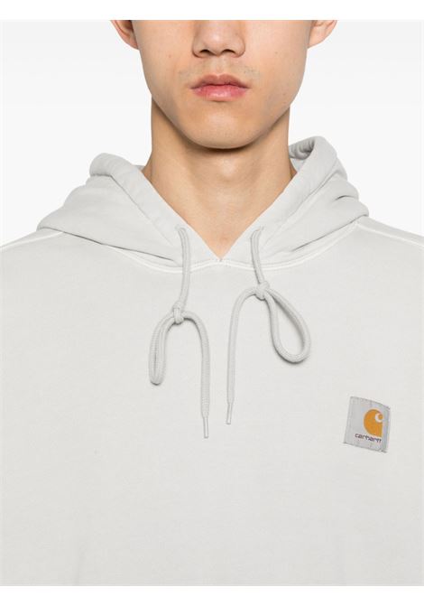 Grey logo-patch sweatshirt - men CARHARTT WIP | I0299631YEGD