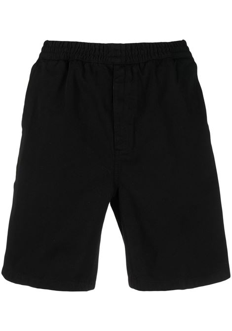 Black Flint elasticated-waist shorts - men CARHARTT WIP | I03048089GD