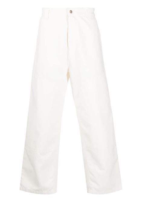 White wide-panel trousers - men CARHARTT WIP | I031393D602