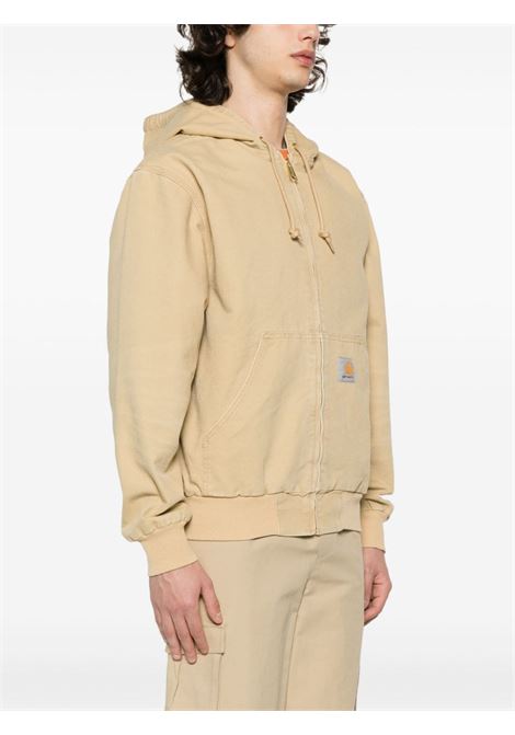 Beige Active hooded jacket - men CARHARTT WIP | I0329391YH3K