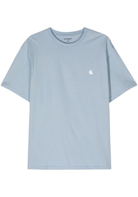 T-shirt madison in blu - uomo