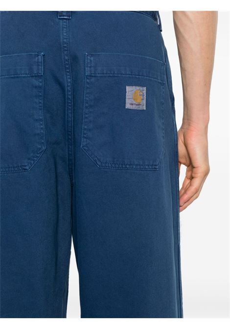 Pantaloni Garrison dritti in blu - uomo CARHARTT WIP | I0331241ZF4J