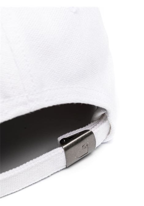 Cappello Field con logo in bianco Carhartt wip - uomo CARHARTT WIP | I03321602XX
