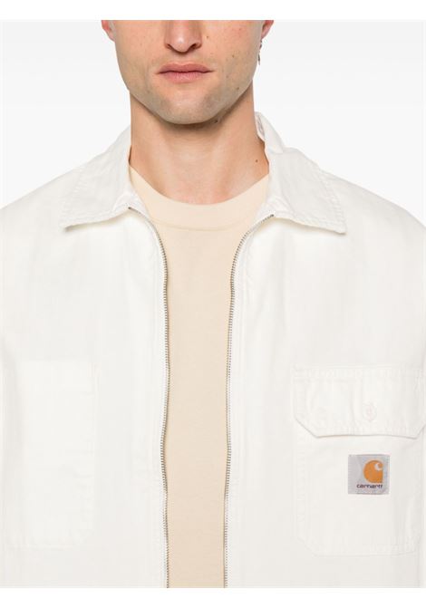 Giacca-camicia Rainer in pied-de-poule in bianco - uomo CARHARTT WIP | I03327635002