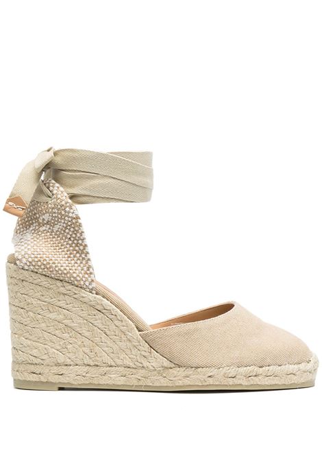 Espadrillas con zeppa carina 90mm Castañer in beige - donna CASTAÑER | Espadrillas | 0216422017