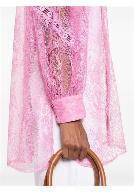 Blusa lumie con disegno pizzo in rosa di Charo Ruiz Ibiza - donna CHARO RUIZ IBIZA 1989 | 241216RS
