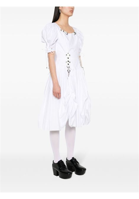 White crest embroidered dress  - women CHOPOVA LOWENA | 1328WHT