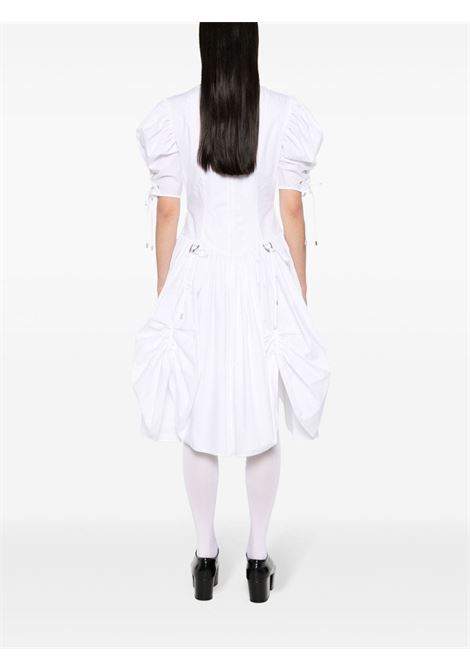 White crest embroidered dress  - women CHOPOVA LOWENA | 1328WHT