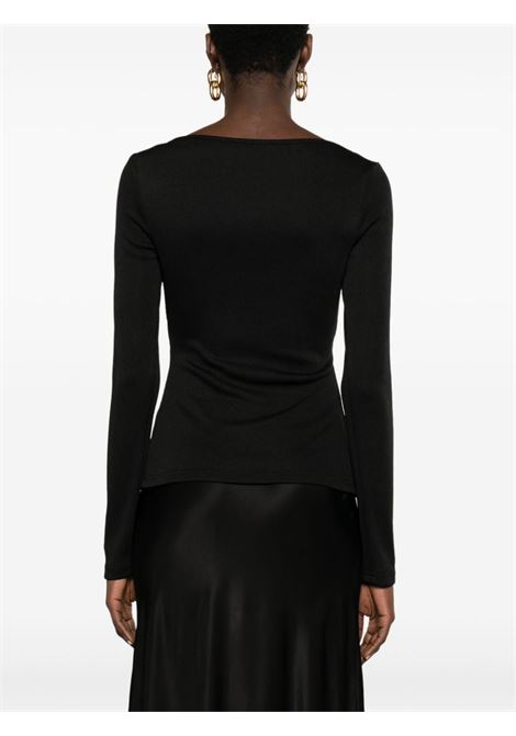 Black Callisto embellished ribbed-knit top - women CHRISTOPHER ESBER | 23041255BLK