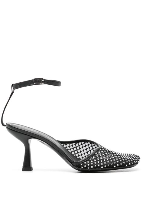 Black Minette Veil 80mm mesh pumps Christopher esber - women CHRISTOPHER ESBER | 24019246BLK