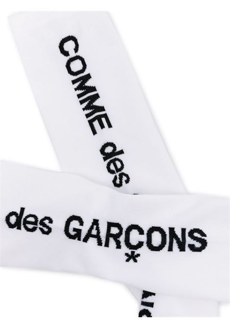Calzini con logo in bianco di Comme Des Garçons - unisex COMME DES GARCONS | GMK5012