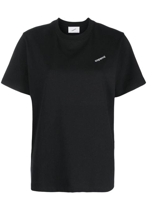 T-shirt con logo in nero - donna COPERNI | COPJS03504BLK