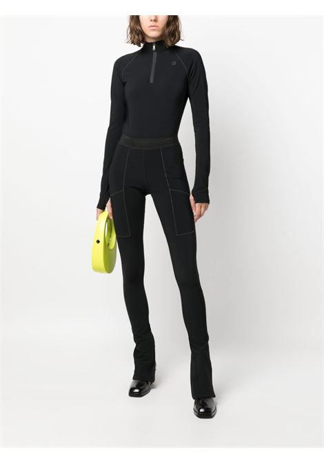 Black slit-detail leggings - women COPERNI | COPP11563BLK