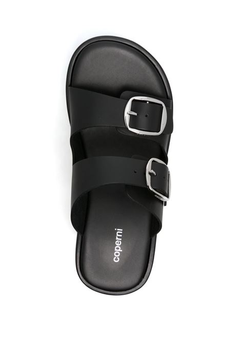Black 100mm wedge sandals - women COPERNI | COPSH56841BLK