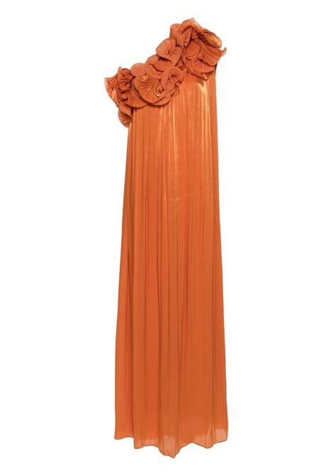 Orange charmain gown - women