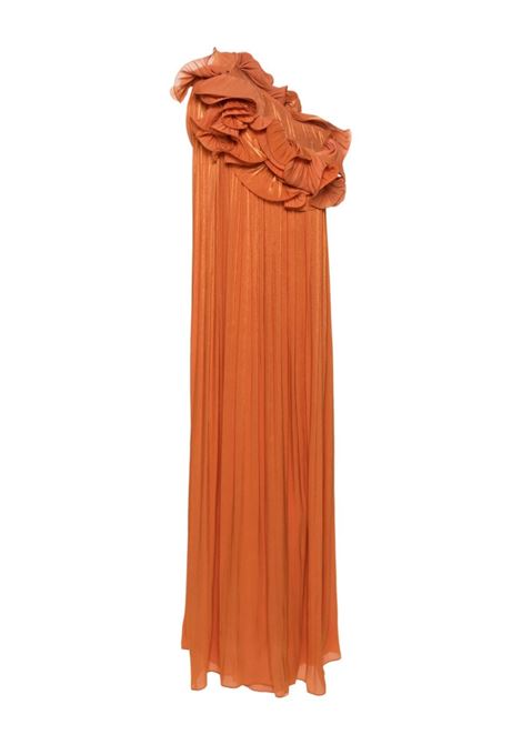 Orange charmain gown - women COSTARELLOS | PS2463APRCT