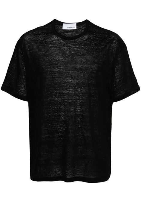T-shirt a girocollo in nero Costumein - uomo COSTUMEIN | W031024