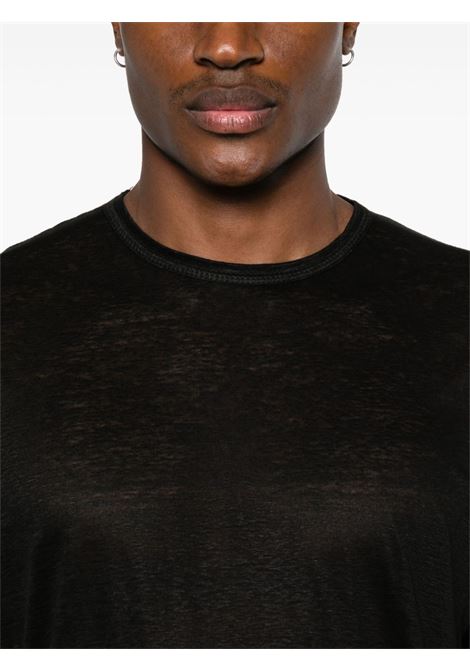 Black crew-neck T-shirt Costumein - men  COSTUMEIN | W031024