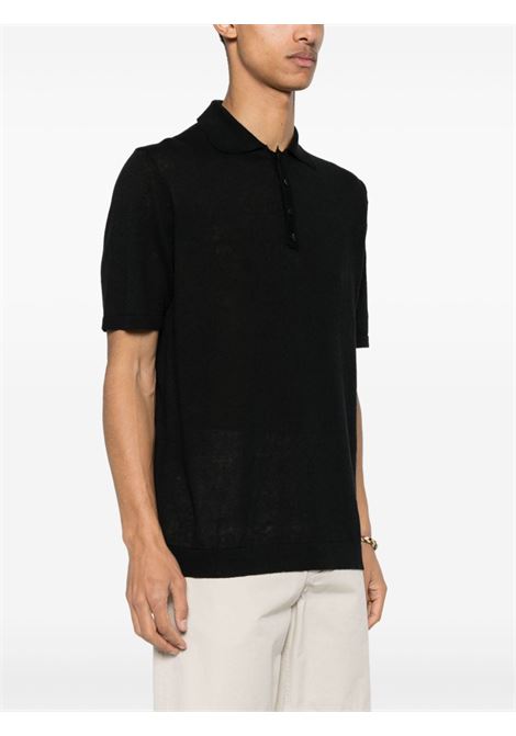 Polo in maglia fine in nero  Costumein - uomo COSTUMEIN | W0422989