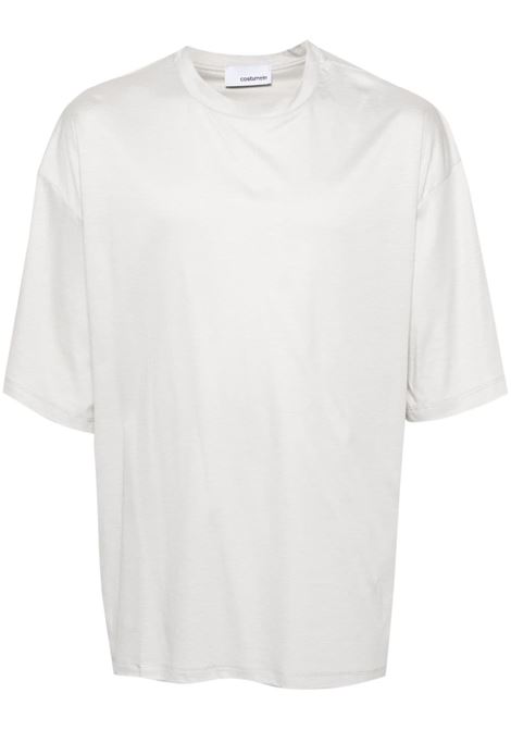 T-shirt a girocollo in grigio Costumein - uomo