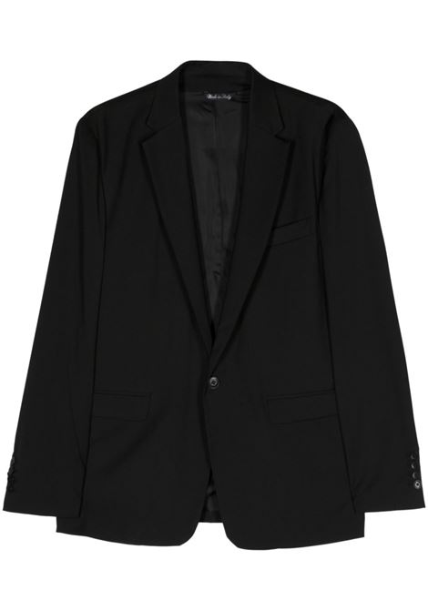 Black notched-lapels single-breasted blazer COSTUMEIN - men COSTUMEIN | W323999