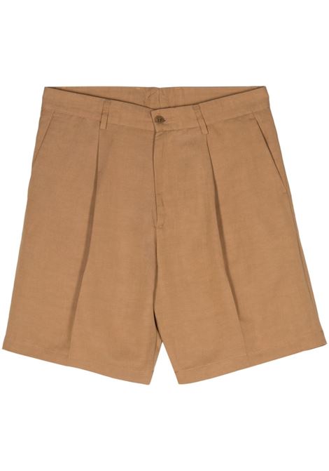 Brown visentin tragaki shorts - men COSTUMEIN | W331522